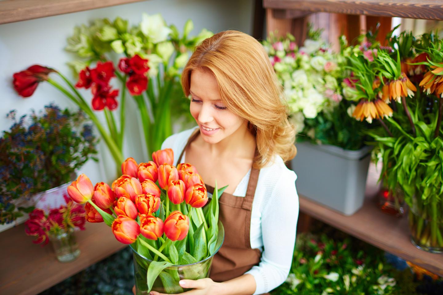 Bags for online flowers